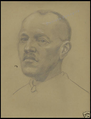 Disegno originale matita 1900 - originale,