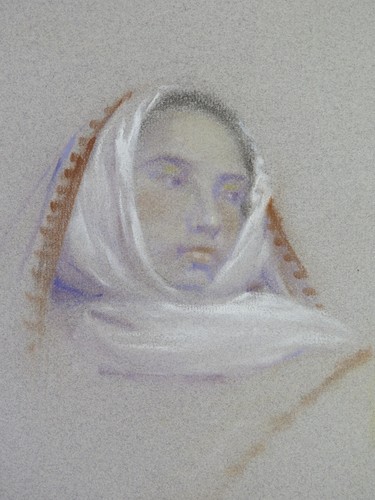Ritratto femminile disegno - ritratto,