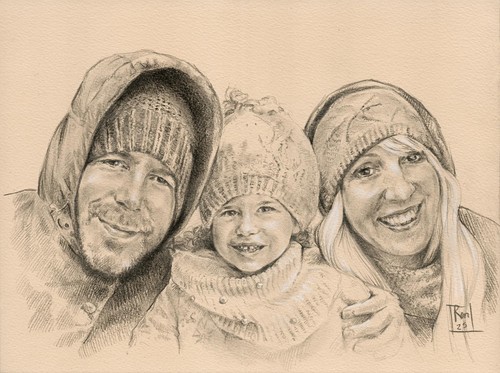 Ritratto famiglia foto - famiglia, da