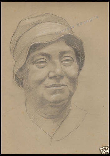 Disegno originale matita 1900 - disegno,
