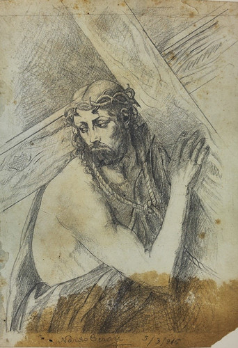 Antico dipinto old disegno - dipinto,