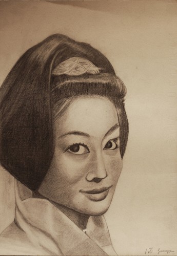 Ritratto femminile disegno - femminile,