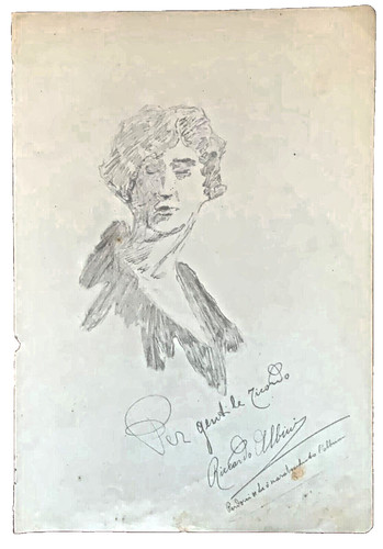 Disegno matita ritratto a - a, ritratto,