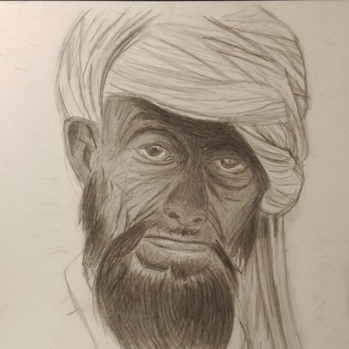 Ritratto uomo con turbante