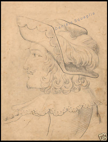 Disegno originale 1800 matita - originale,