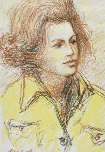 Michele cascella ritratto - michele,