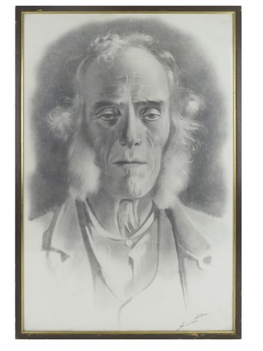 Ritratto epoca uomo anziano - ritratto, d'epoca