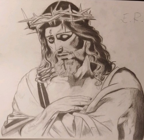 Ritratto gesù cristo con - gesù,