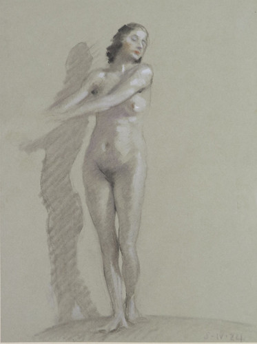 Ritratto femminile figura - a,