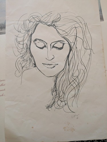 Disegno matita ritratto - a,