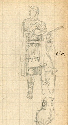 Ritratto cavaliere romano - cavaliere,