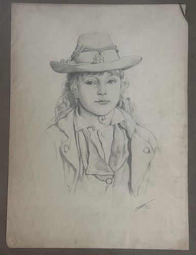 Antico disegno matita - a,