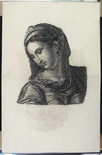 Ritratto donna carboncino - di,