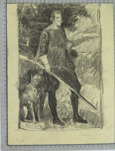 Disegno antico matita - disegno, su