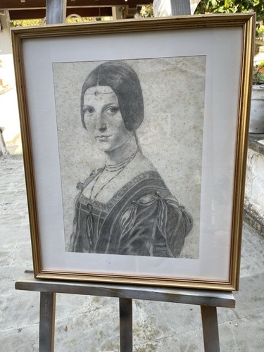 Ritratto donna matita - ritratto, a