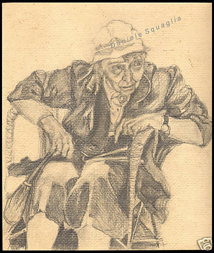 Disegno originale matita 1900 - matita,