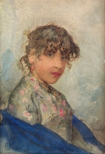 Aquarelle levorati ritratto - levorati,