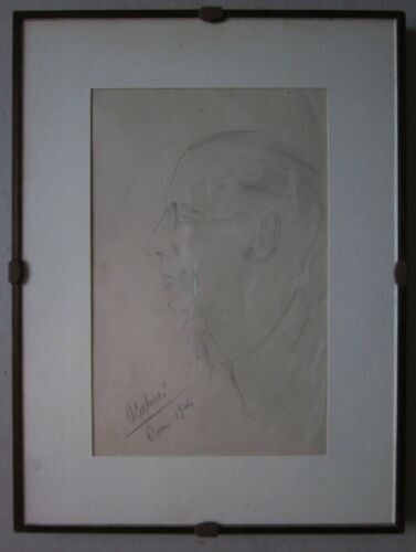 Disegno matita ritratto - disegno, di